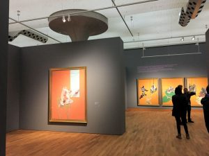 Blick in die Bacon Ausstellung